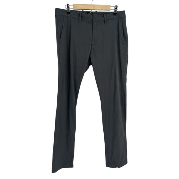 J Crew Grey 484 Slim Athletic Material Pants 33x32 - Picture 1 of 5